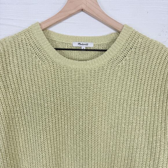Madewell Olive Green Crew Neck Sweater - Picture 3 of 16